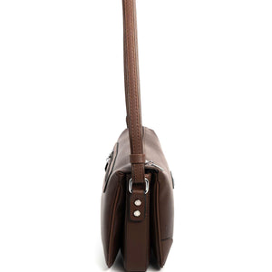 Silver & Polo Kahve SP784 Kadın Çapraz Çanta