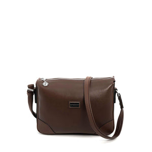 Silver & Polo Kahve SP784 Kadın Çapraz Çanta