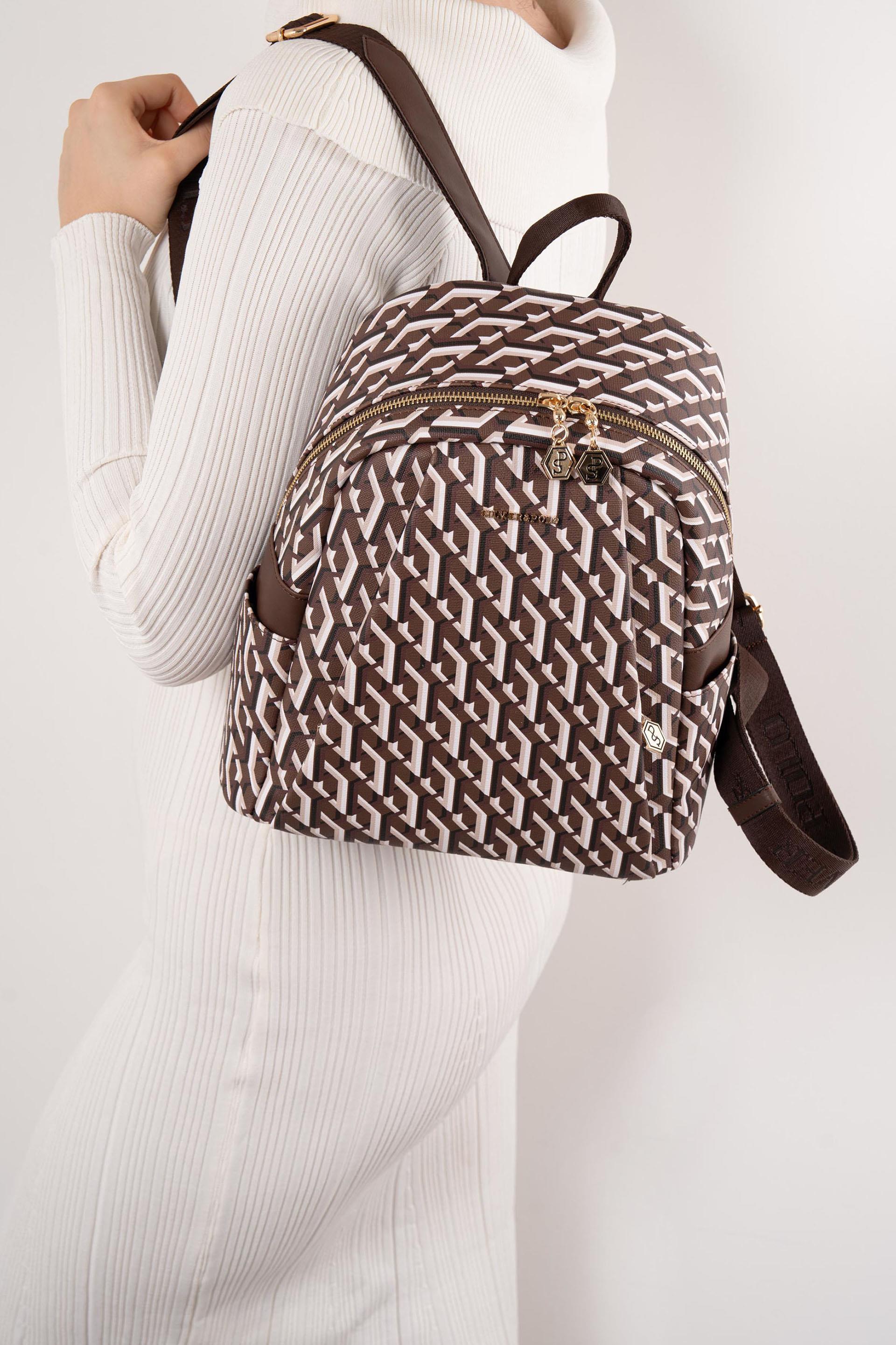 Silver & Polo Kahve SP926 Kadın Sırt Çantası