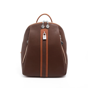 Silver & Polo Kahve - Taba SP1123 Kadın Sırt Çantası