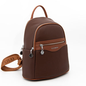 Silver & Polo Kahve - Taba SP1161 Kadın Sırt Çantası