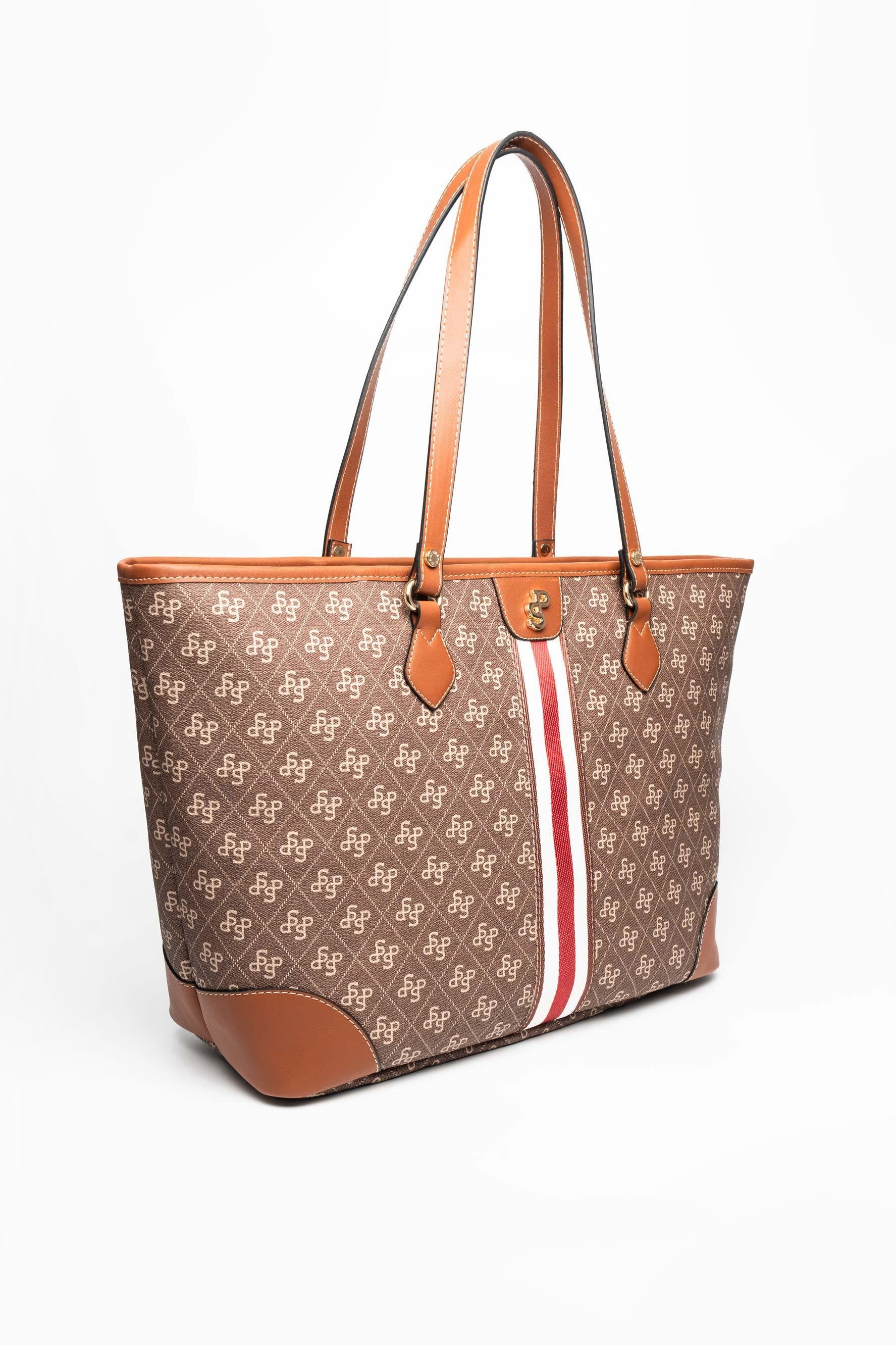 Silver & Polo Kahve - Taba SP1169 Kadın Omuz Çantası