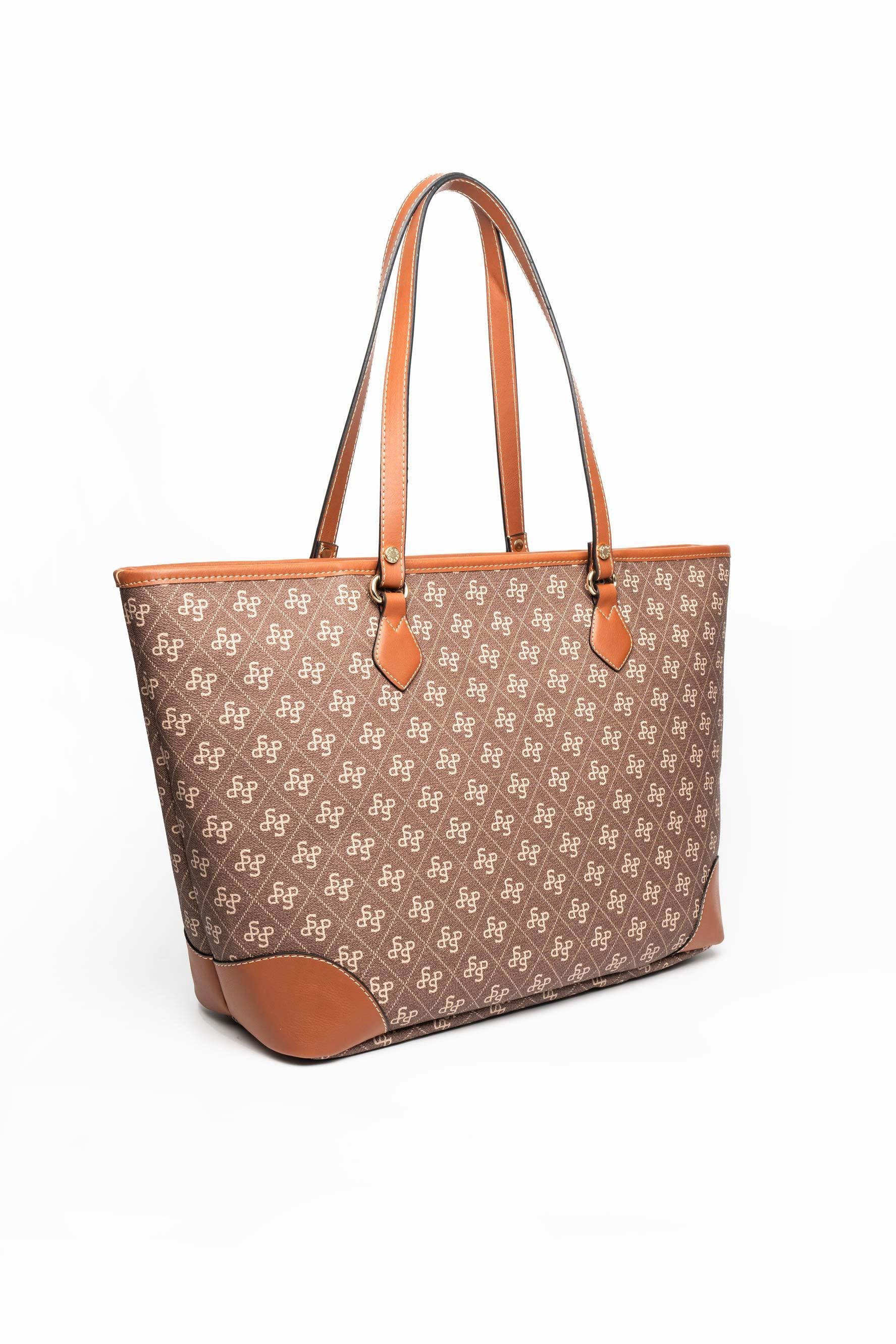 Silver & Polo Kahve - Taba SP1169 Kadın Omuz Çantası