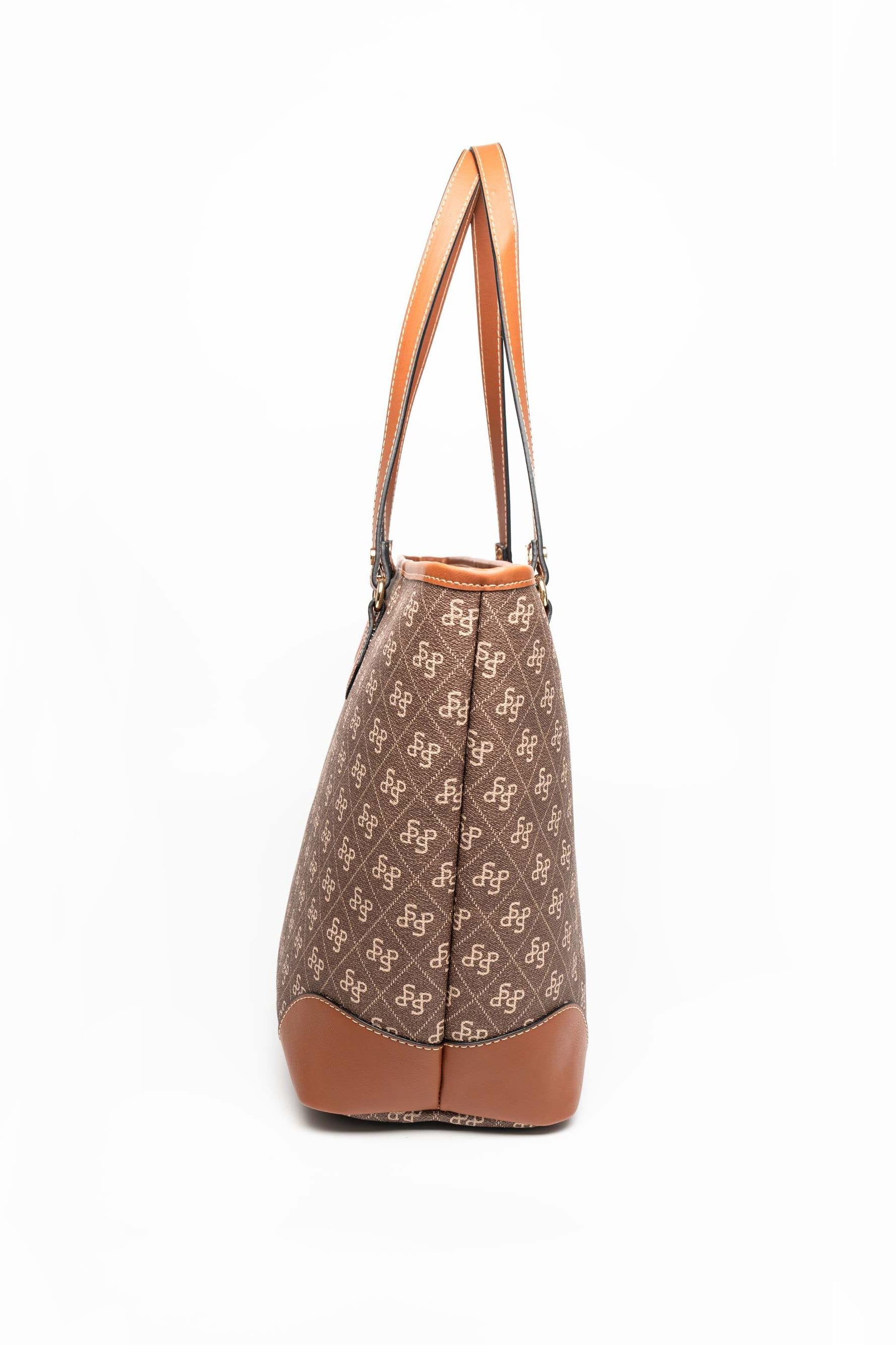 Silver & Polo Kahve - Taba SP1169 Kadın Omuz Çantası