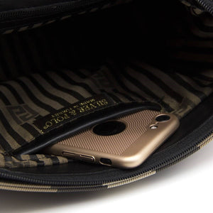 Silver & Polo Kahve - Siyah SP963 Kadın Çapraz Çanta