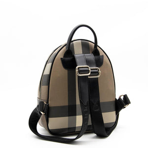 Silver & Polo Kahve - Siyah SP945 Kadın Sırt Çantası