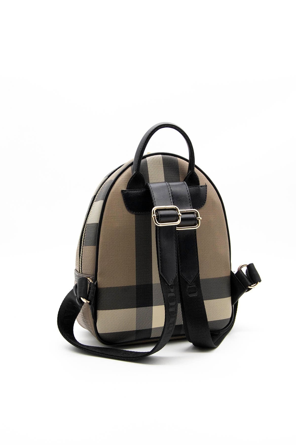 Silver & Polo Kahve - Siyah SP945 Kadın Sırt Çantası