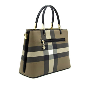 Silver & Polo Kahve - Siyah SP924 Kadın El Çantası