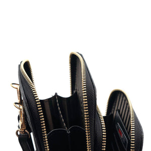 Silver & Polo Karamel - Kahve SP1011 Kadın Askılı Cüzdanlı Telefon Çantası