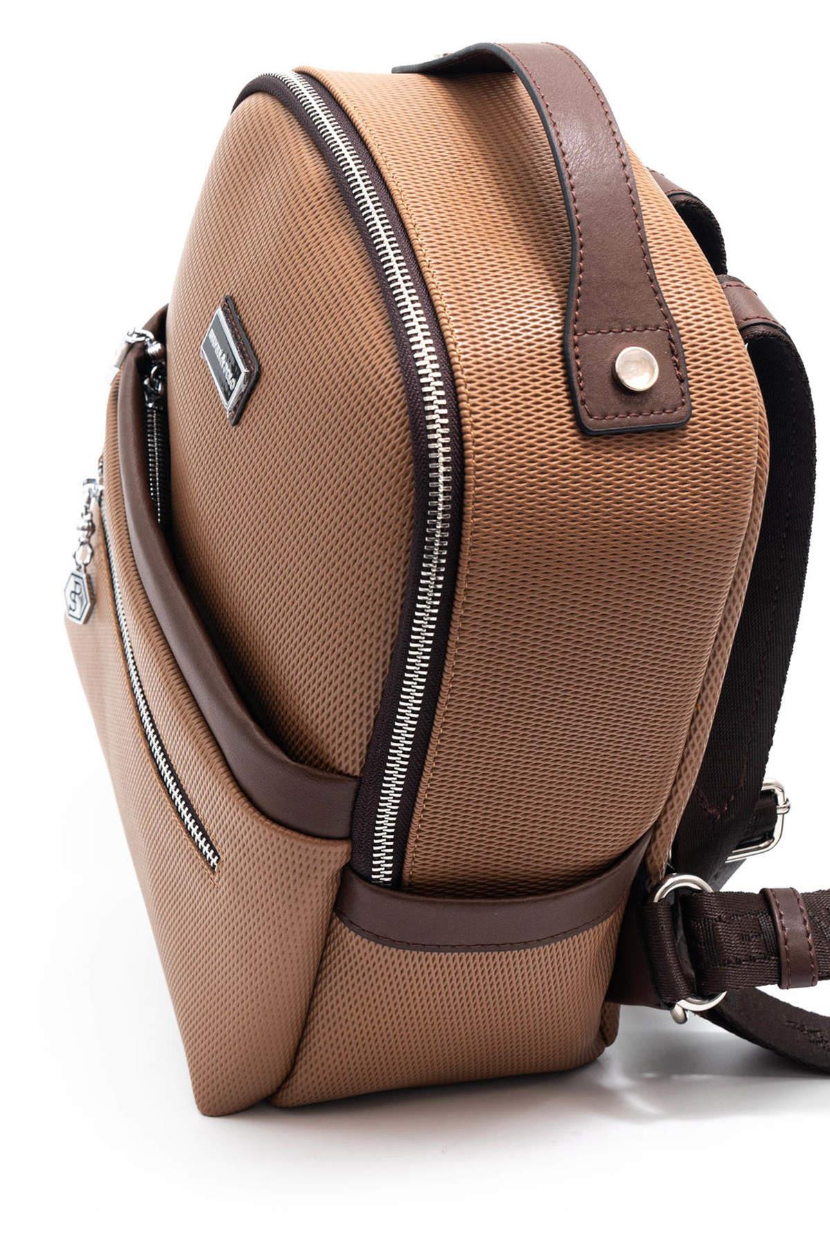 Silver & Polo Karamel - Kahve SP1061 Kadın Sırt Çantası