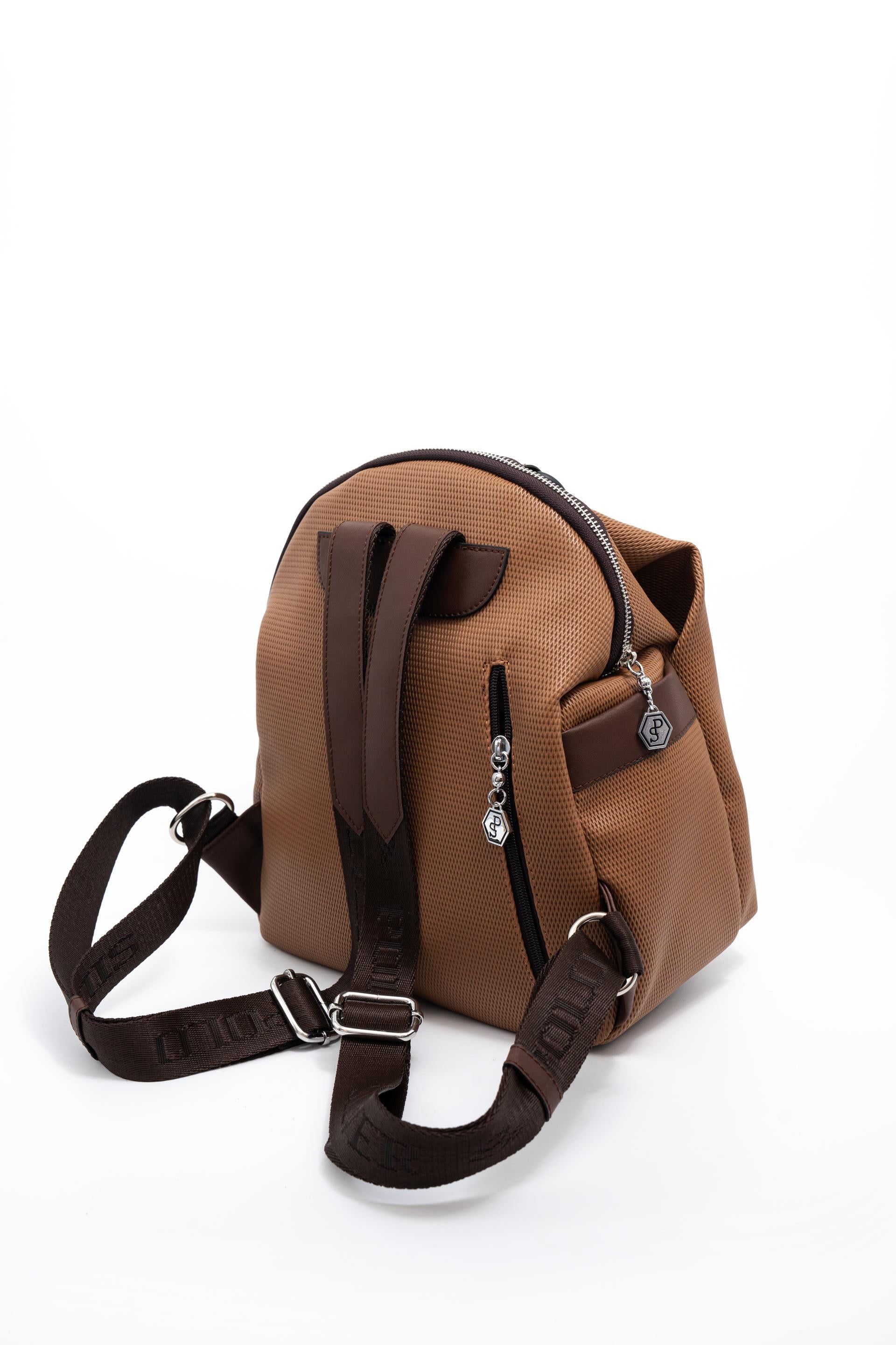 Silver & Polo Karamel - Kahve SP771 Kadın Sırt Çantası