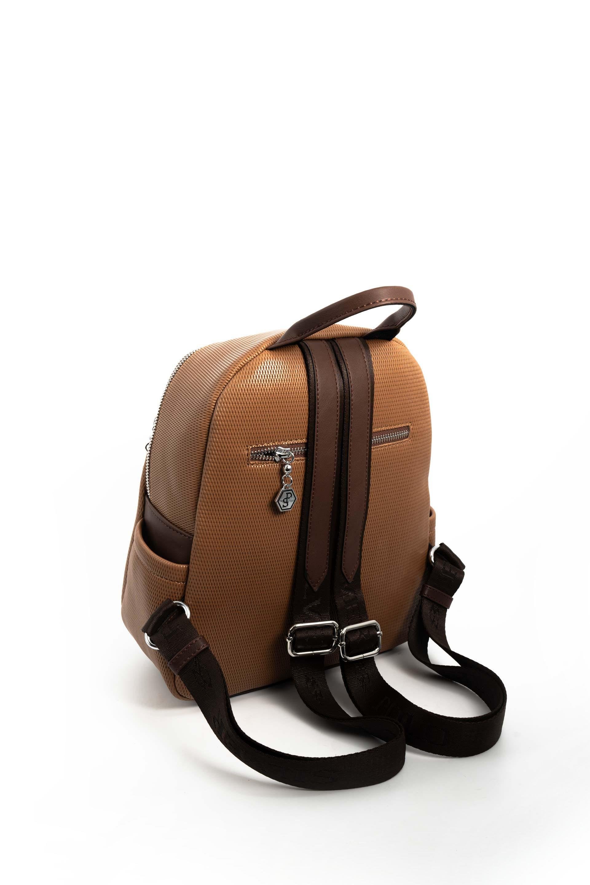 Silver & Polo Karamel - Kahve SP906 Kadın Sırt Çantası