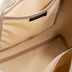 Silver & Polo Koyu Bej - Taba SP1169 Kadın Omuz Shopper Çanta