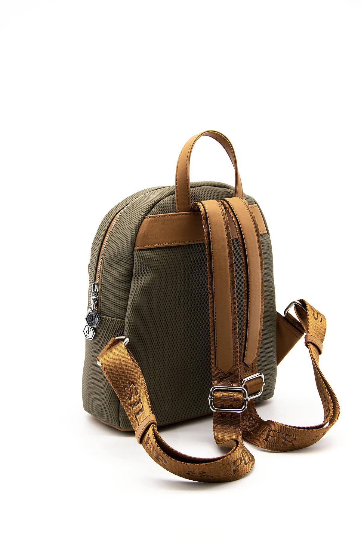 Silver & Polo L.Haki - A.Taba SP1146 Kadın Sırt Çantası