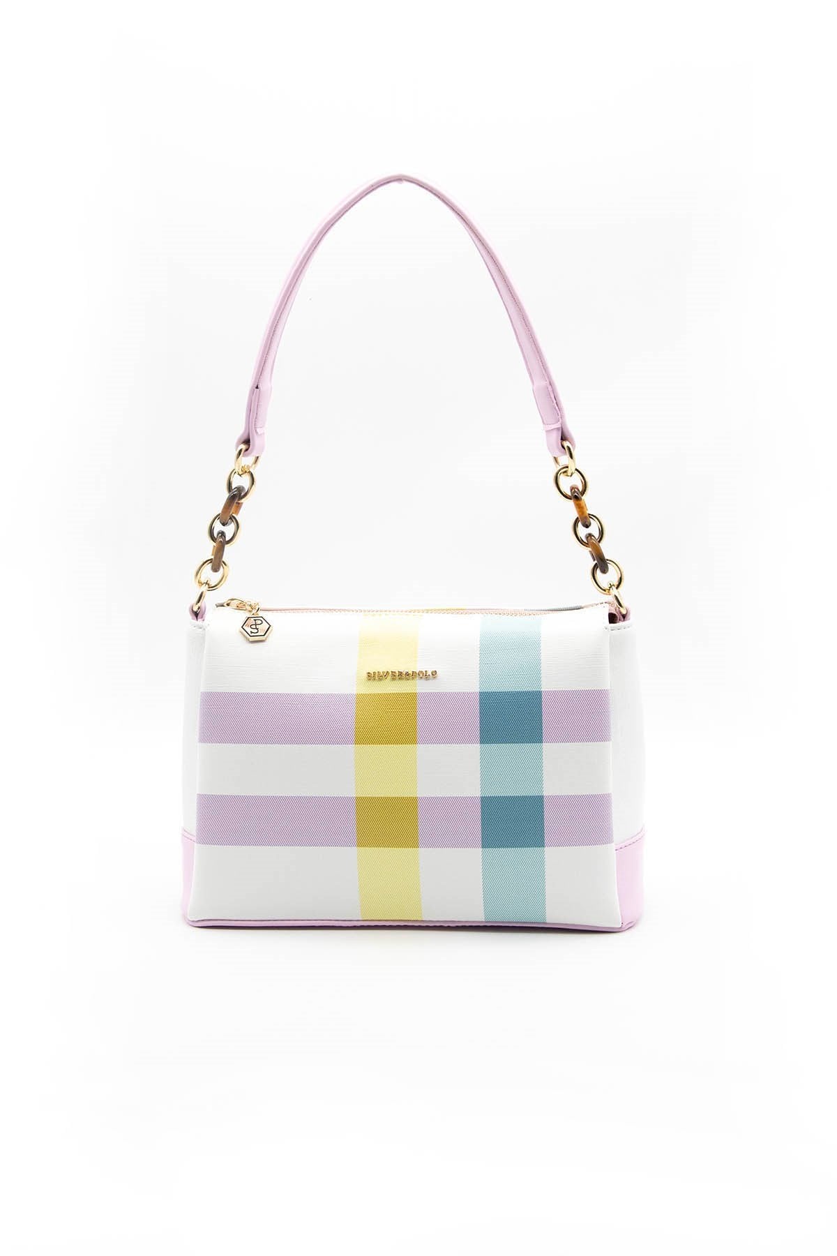 Silver & Polo Lila - Pembe SP910 Kadın Çapraz Çanta