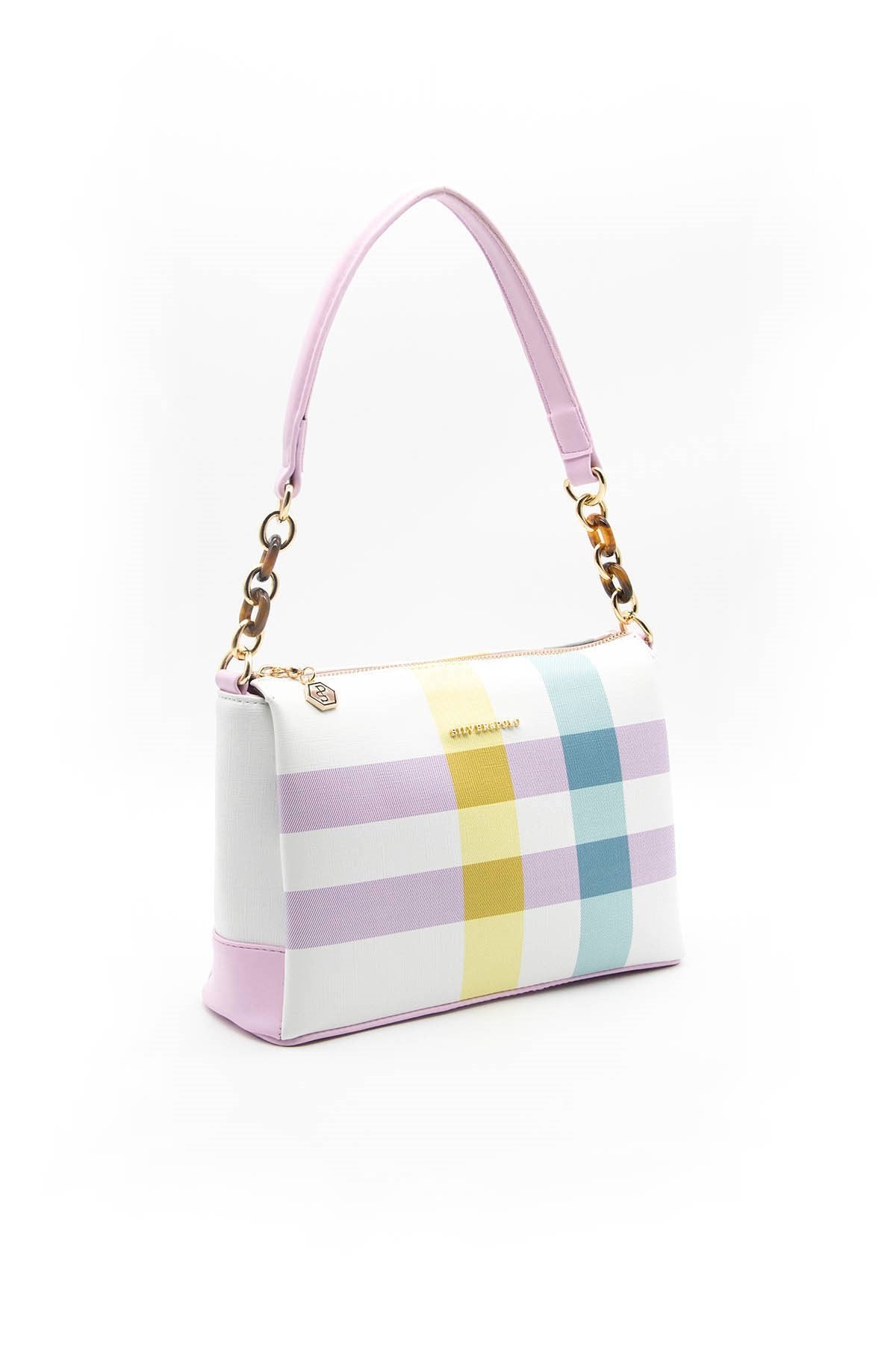 Silver & Polo Lila - Pembe SP910 Kadın Çapraz Çanta