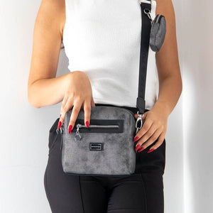 Silver & Polo M.gümüş - Siyah SP1038 Kadın Çapraz Çanta