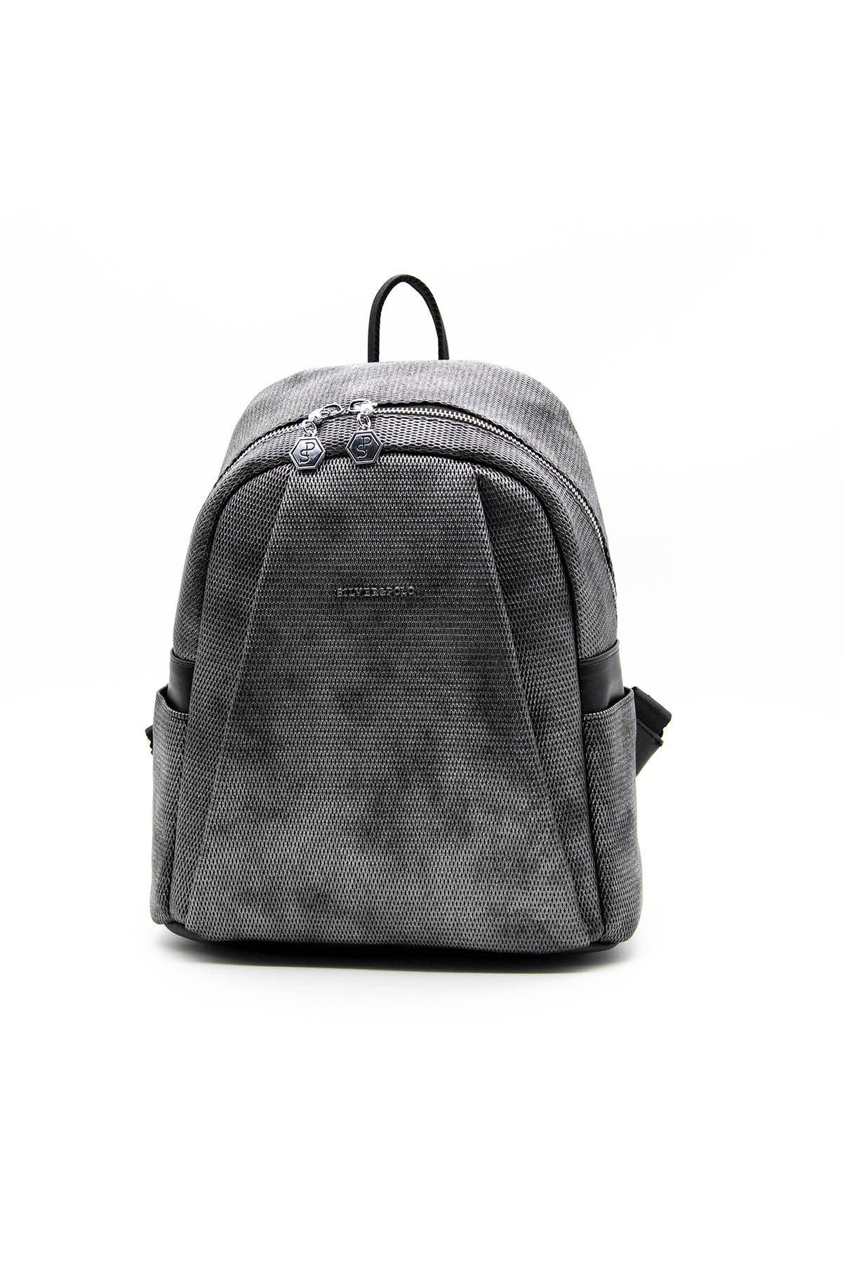 Silver & Polo M.gümüş - Siyah SP926 Kadın Sırt Çantası