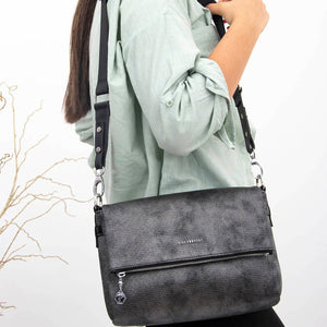 Silver & Polo M.gümüş - Siyah SP963 Kadın Çapraz Çanta