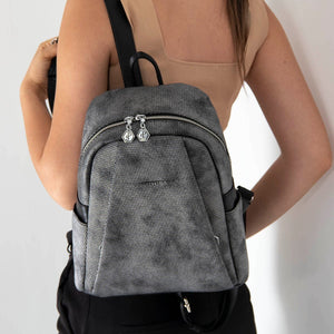 Silver & Polo M.gümüş - Siyah SP926 Kadın Sırt Çantası