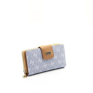 Silver & Polo Mavi - A.Taba SP928 Kadın Cüzdan & Kartlık