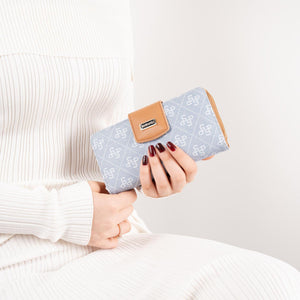 Silver & Polo Mavi - A.Taba SP928 Kadın Cüzdan & Kartlık