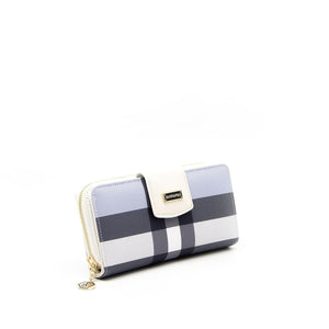 Silver & Polo Mavi - Kemik SP928 Kadın Cüzdan & Kartlık