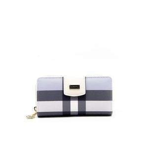Silver & Polo Mavi - Kemik SP928 Kadın Cüzdan & Kartlık