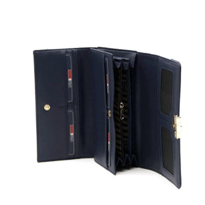 Silver & Polo Mavi - Laci SP979 Kadın Cüzdan & Kartlık