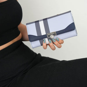 Silver & Polo Mavi - Laci SP979 Kadın Cüzdan & Kartlık