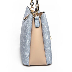 Silver & Polo Mavi - Ten SP974 Kadın Omuz Çantası