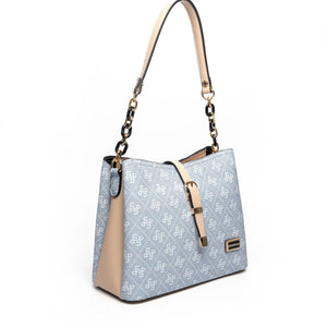 Silver & Polo Mavi - Ten SP974 Kadın Omuz Çantası