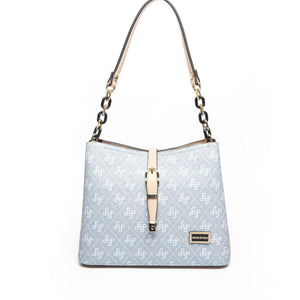 Silver & Polo Mavi - Ten SP974 Kadın Omuz Çantası