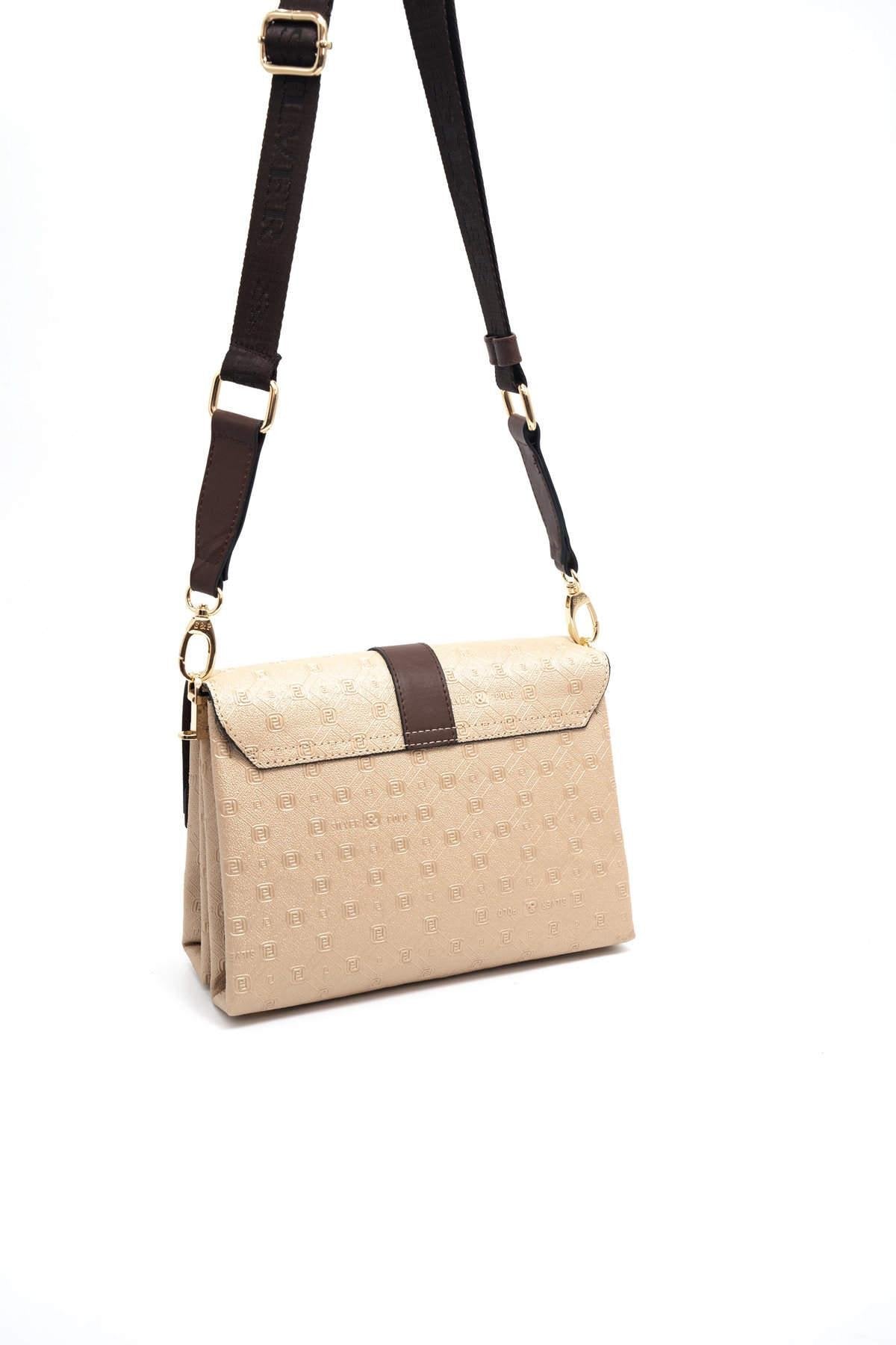 Silver & Polo Nut - Kahve SP1009 Kadın Çapraz Çanta