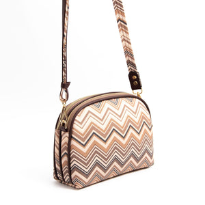 Silver & Polo Nut - Kahve SP765 Kadın Çapraz Çanta