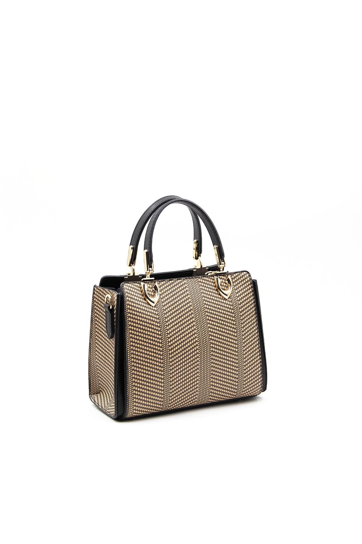 Silver & Polo Nut-Siyah SP1133 Kadın El Çantası