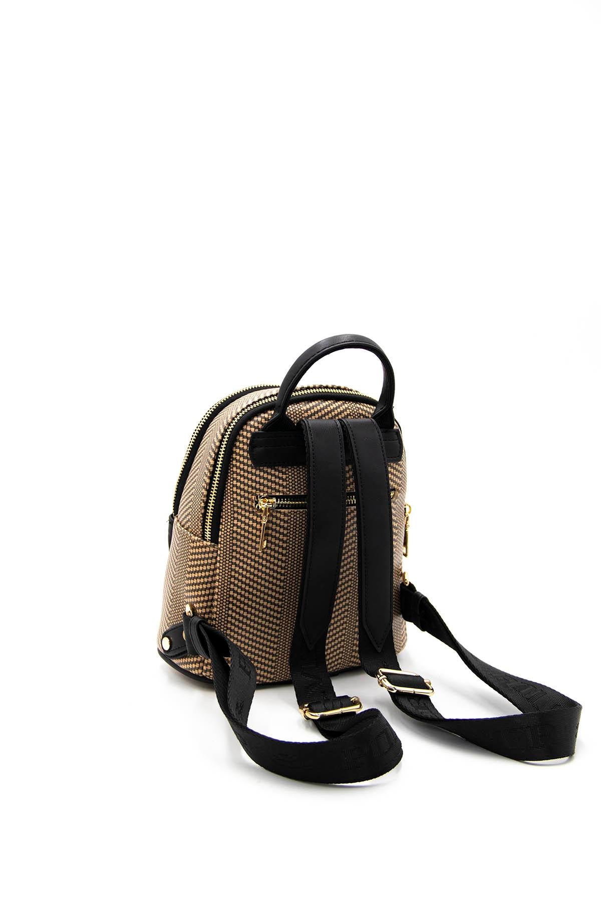 Silver & Polo Nut - Siyah SP983 Kadın Sırt Çantası