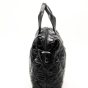 Silver & Polo Parlak Siyah SP1152 Kadın Seyahat Çantası