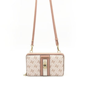 Silver & Polo Pembe - Somon Kemik SP1138 Kadın Cüzdan & Kartlık