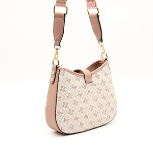 Silver & Polo Pembe - Somon SP1156 Kadın Çapraz Çanta