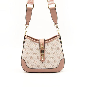 Silver & Polo Pembe - Somon SP1156 Kadın Çapraz Çanta