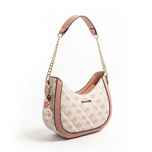 Silver & Polo Pembe - Somon SP1168 Kadın Omuz Çantası