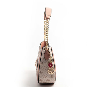 Silver & Polo Pembe - Somon SP1168 Kadın Omuz Çantası