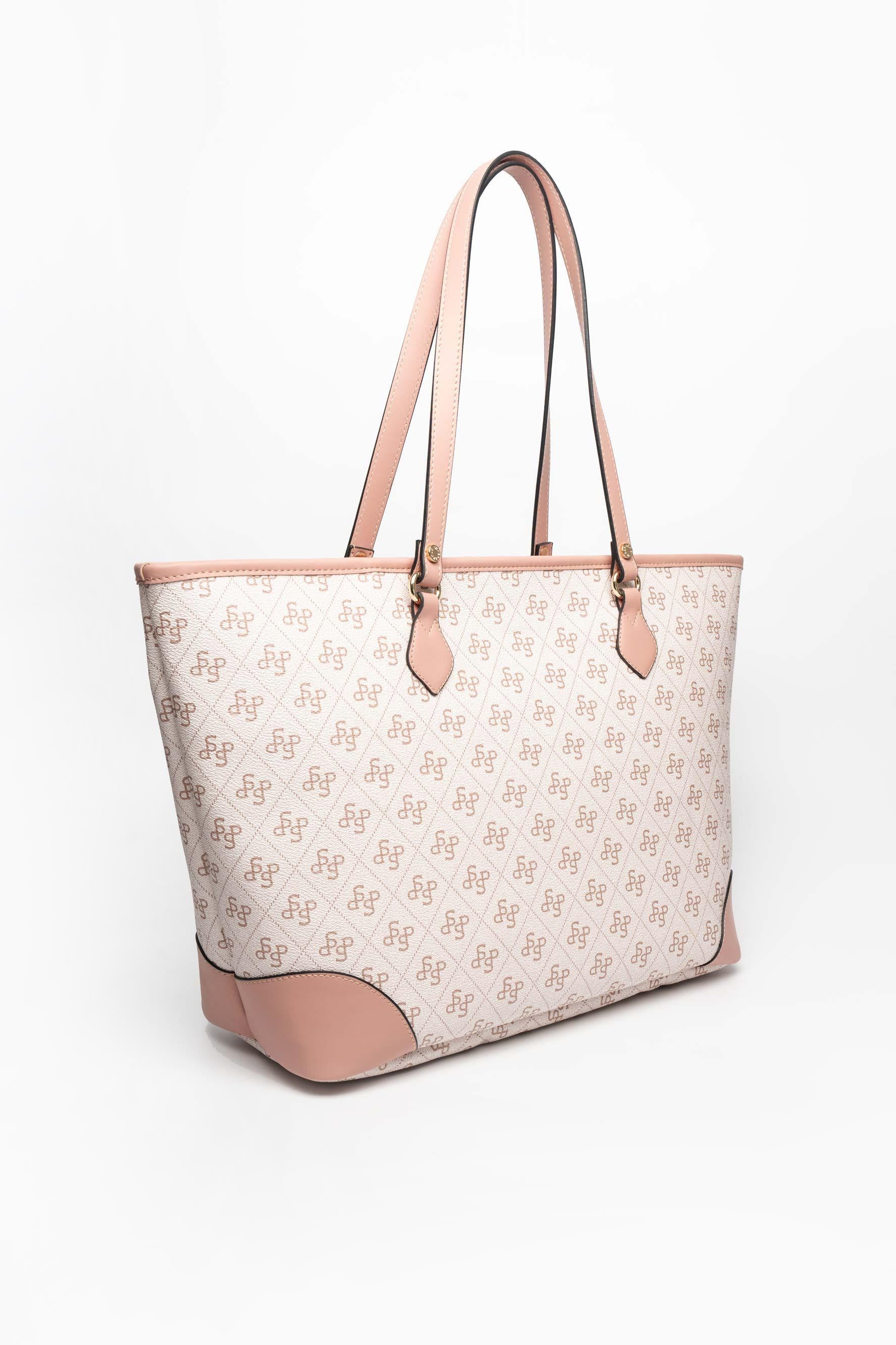 Silver & Polo Pembe - Somon SP1169 Kadın Omuz Çantası