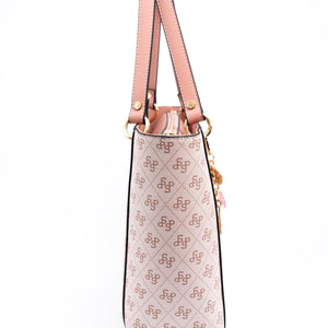 Silver & Polo Pembe - Somon SP1176 Kadın Omuz Çantası