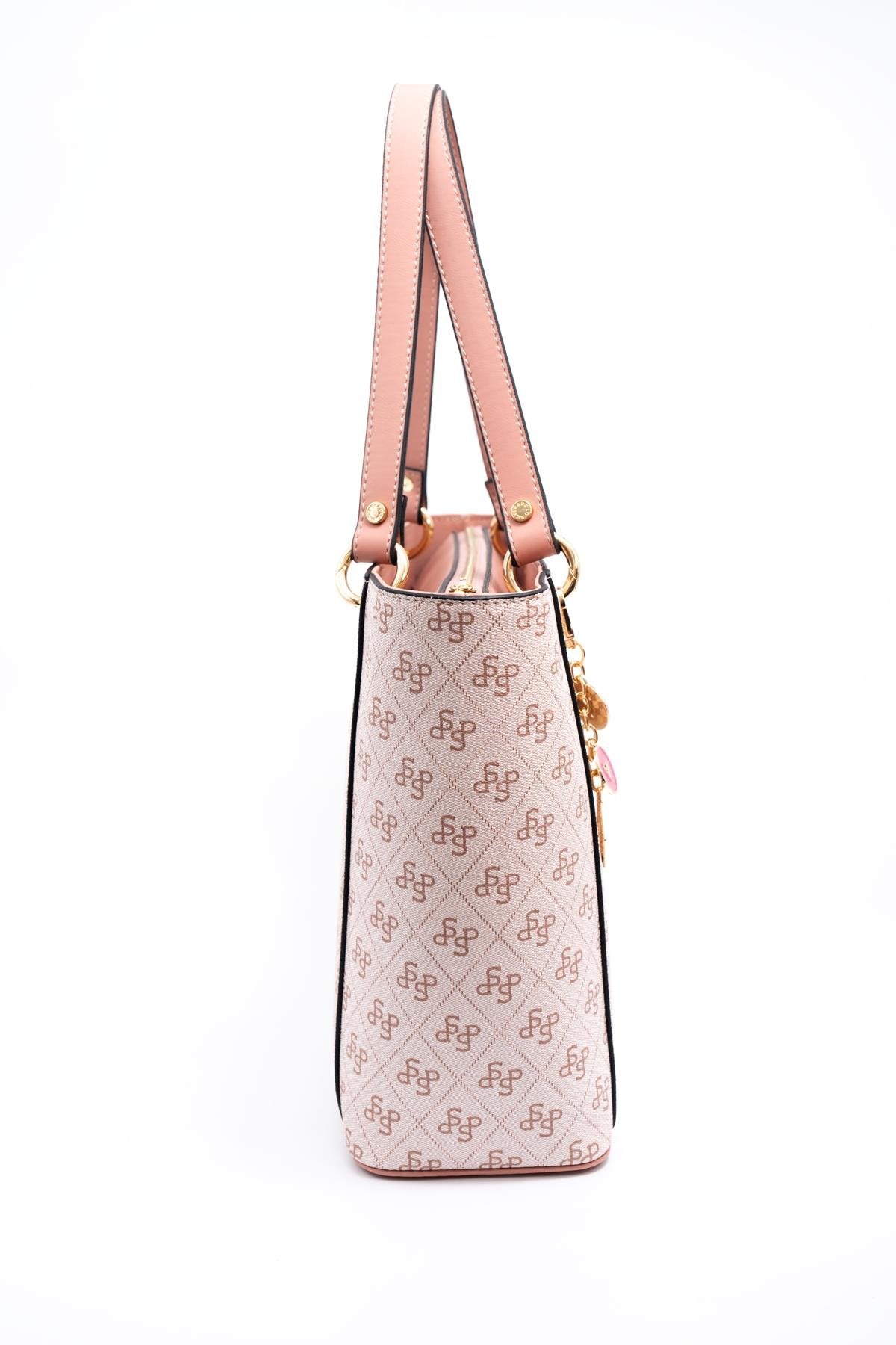 Silver & Polo Pembe - Somon SP1176 Kadın Omuz Çantası