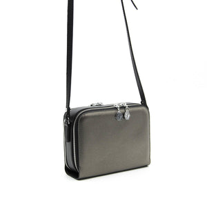 Silver & Polo Platin - Siyah SP888 Kadın Çapraz Çanta