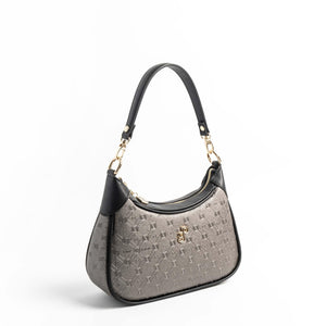 Silver & Polo Platin - Siyah SP1180 Kadın Omuz Çantası