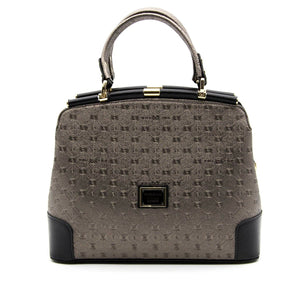 Silver & Polo Platin - Siyah SP706 Kadın El Çantası