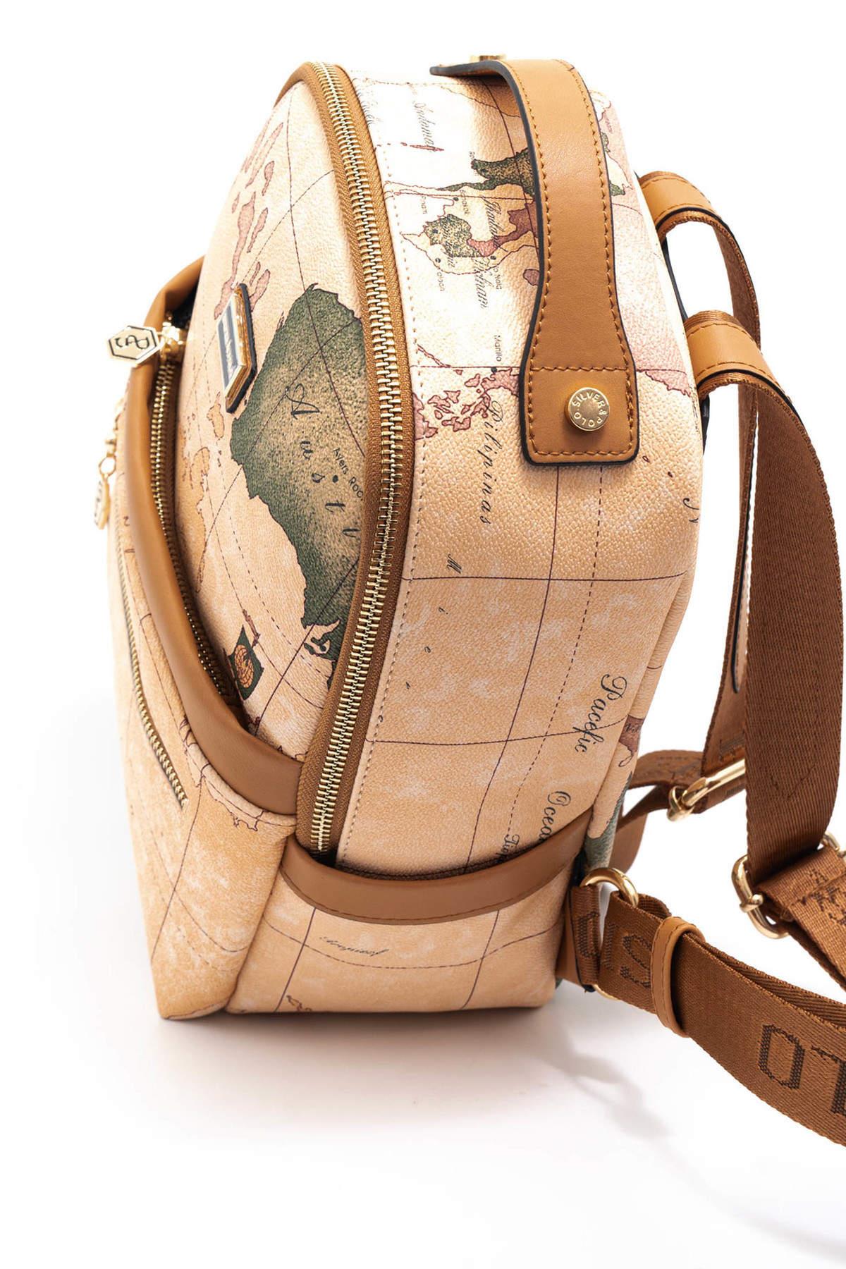 Silver & Polo Pudra - A.Taba SP1061 Kadın Sırt Çantası